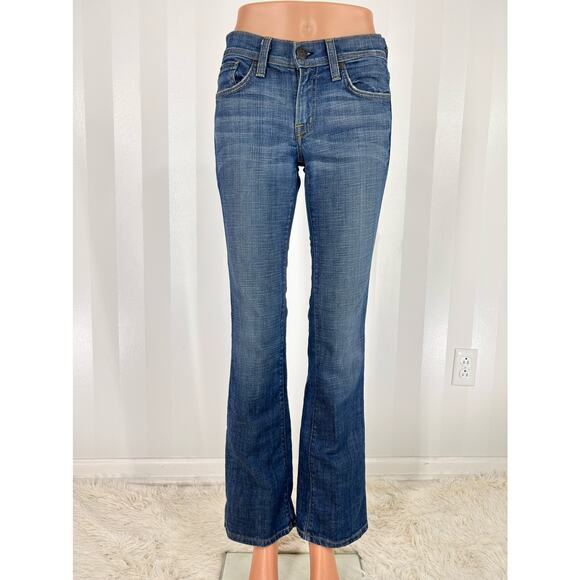 FOSSIL Women’s Slim Boot Jeans Sz 27 - Picture 1 of 12